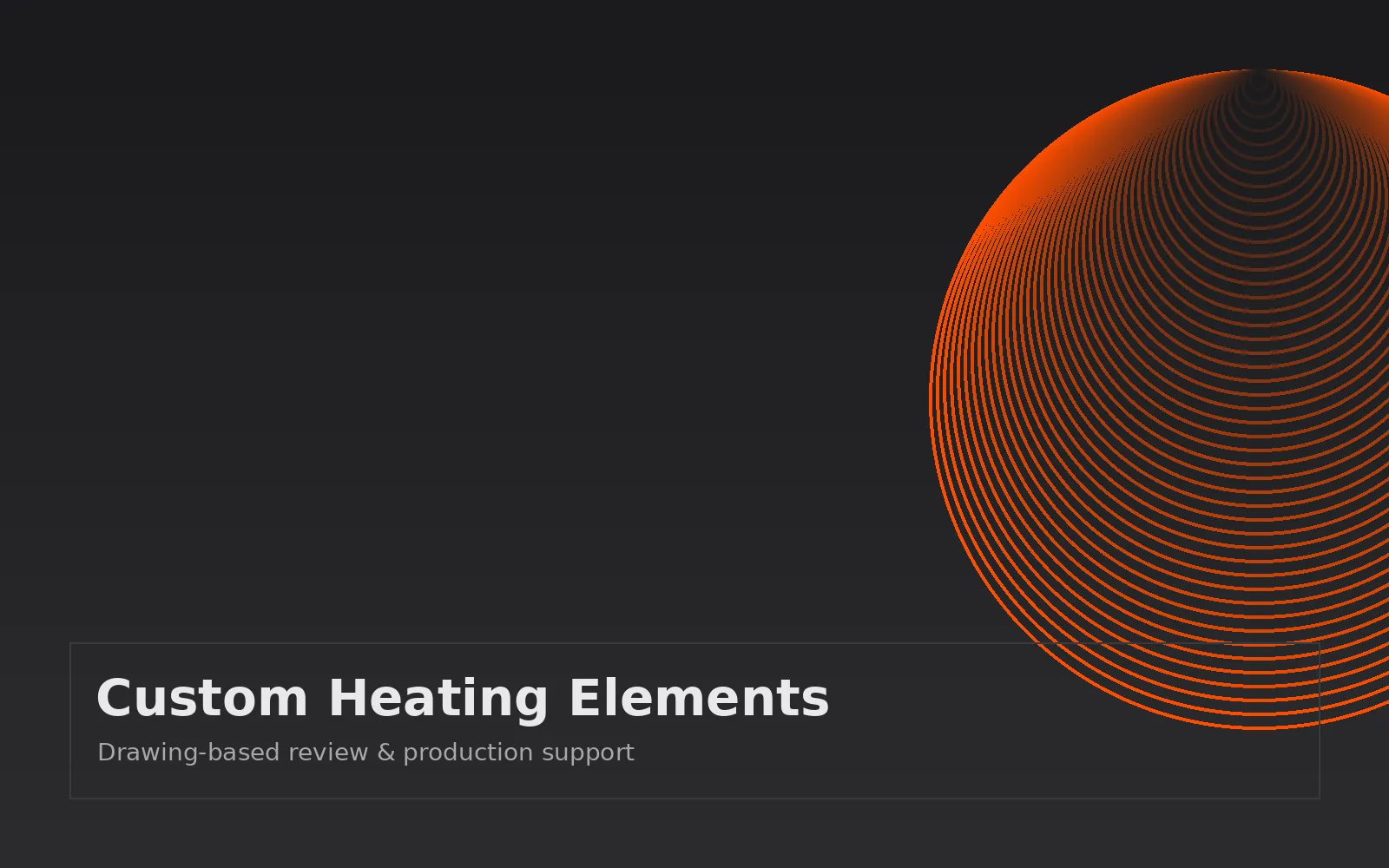Custom Heating Elements