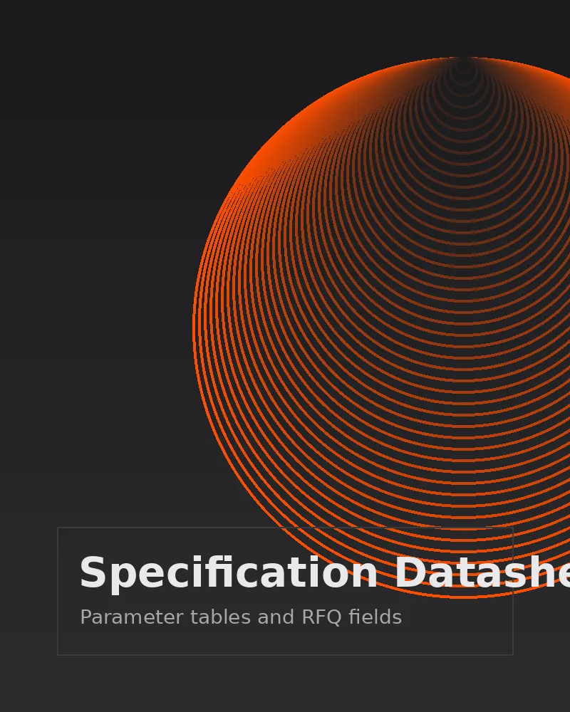 Specification Datasheets